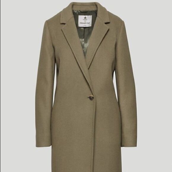 Aritzia Jackets & Blazers - Aritzia Babaton Olive Leaf Green Stedman Coat